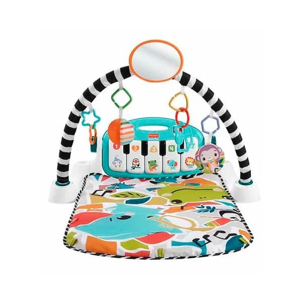 FISHER PRICE Glow & Grow Kick Play Piano GYM, Alfombra con Piano. - 1 ud - Imagen del producto en Findit
