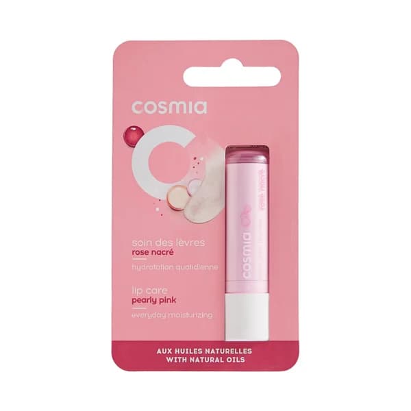 COSMIA Protector labial hidratante (rosa nacarado), para todo tipo de labios COSMIA. - 1 ud - Imagen del producto en Findit