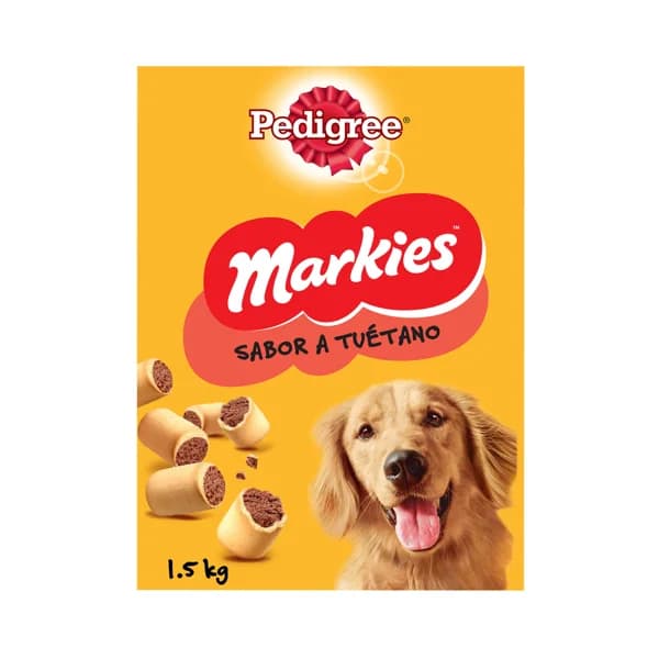PEDIGREE Snack para perros PEDIGREE MARKIES 1,5 kg. - 1.5 kg - Imagen del producto en Findit