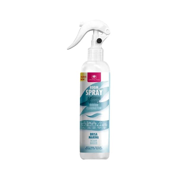 CRISTALINAS Spray absorbeolores con aroma a brisa marina CRISTALINAS 250 ml. - 0.25 l - Imagen del producto en Findit