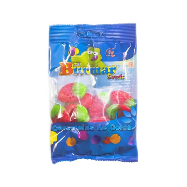 BURMAR Caramelos de goma, fresón brillo BURMAR 100 g. - 0.1 kg - Imagen del producto en Findit
