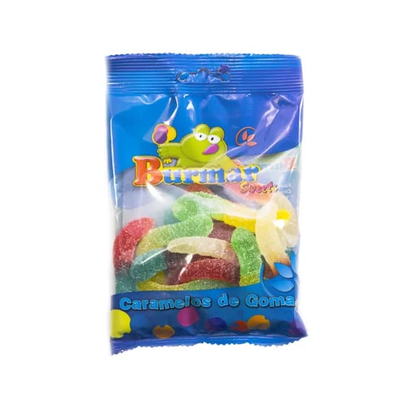 BURMAR Caramelos de goma gusanos pica BURMAR 100 g. - 0.1 kg - Imagen del producto en Findit