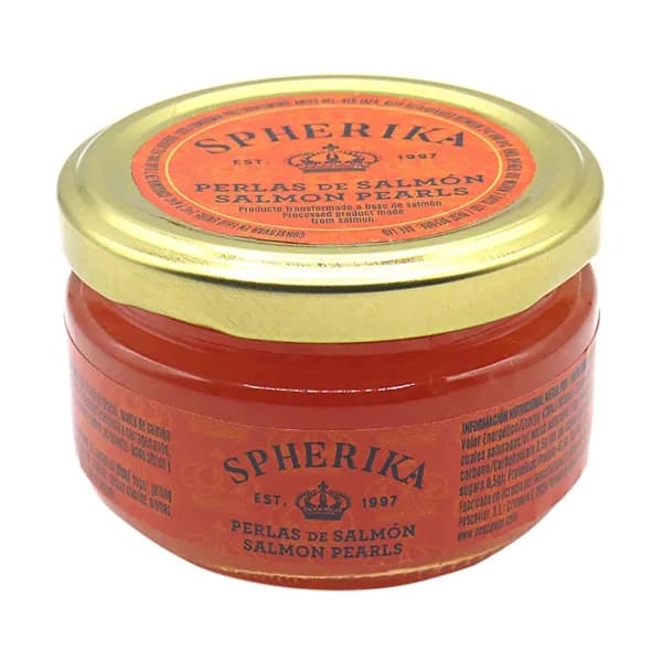 SPHERIKA Perlas de salmón SPHERIKA GOURMET 100 g, - 0.1 kg - Imagen del producto en Findit