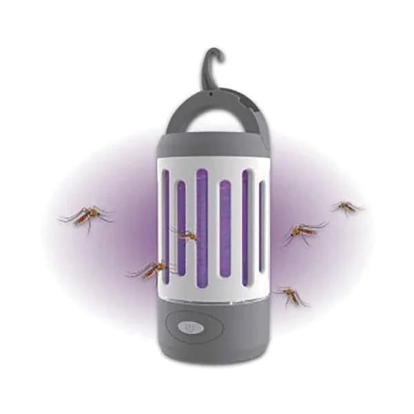 Lámpara antimosquitos recargable con linterna Led, exterior/interior, OSCACONNECT, alimentación Usb. - 1 ud - Imagen del producto en Findit