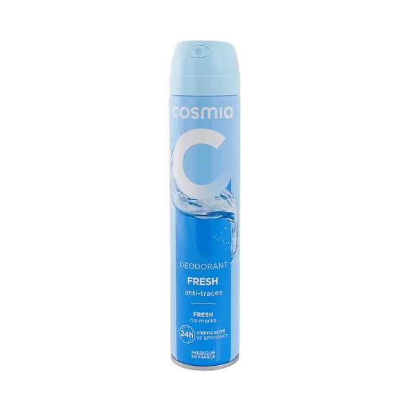 COSMIA Fresh Desodorante en spray para mujer, anti-manchas y con protección antitranspirante hasta 24 horas 200 ml. - 0.2 l - Imagen del producto en Findit