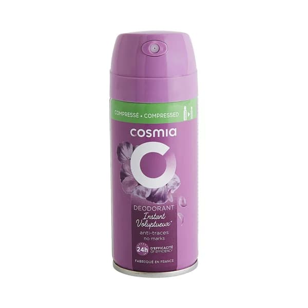COSMIA Desodorante comprimido en spray para mujer con protección anti-manchas y anti-olor hasta 24 horas 100 ml. - 0.1 l - Imagen del producto en Findit