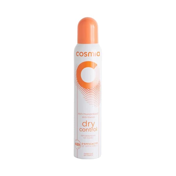 COSMIA Desodorante en spray para mujer con protección antimanchas y antitranspiración (48h) COSMIA Dry control 200 ml. - 0.2 l - Imagen del producto en Findit