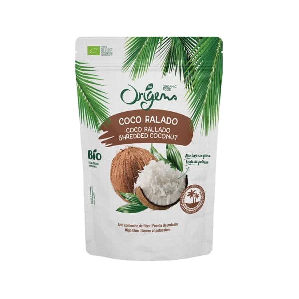 ORIGENS Coco rallado ecológico 200 g. - 0.2 kg - Imagen del producto en Findit