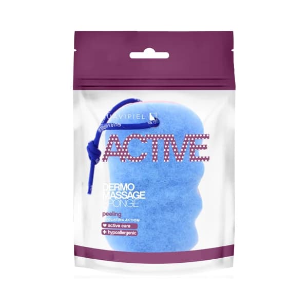 SUAVIPIEL Esponja de baño hypoalergénica con acción exfoliante SUAVIPIEL Active dermo. - 1 ud - Imagen del producto en Findit