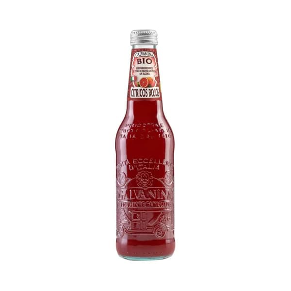 GALVANINA Refresco de cítricos rojos ecológicos botella 33.5 cl. - 0.36 l - Imagen del producto en Findit
