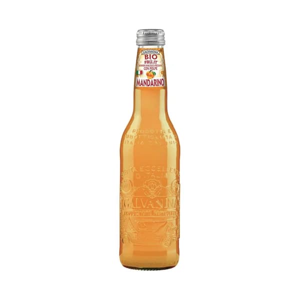 GALVANINA Refresco de mandarina ecológico botella 33.5 cl. - 0.36 l - Imagen del producto en Findit