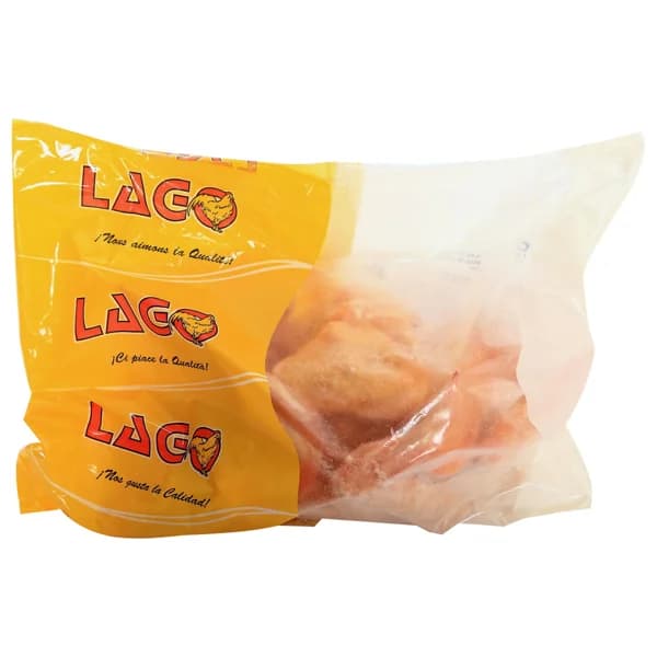 LAGO Alas de pollo blanco congeladas LAGO 1 kg. - 1 kg - Imagen del producto en Findit