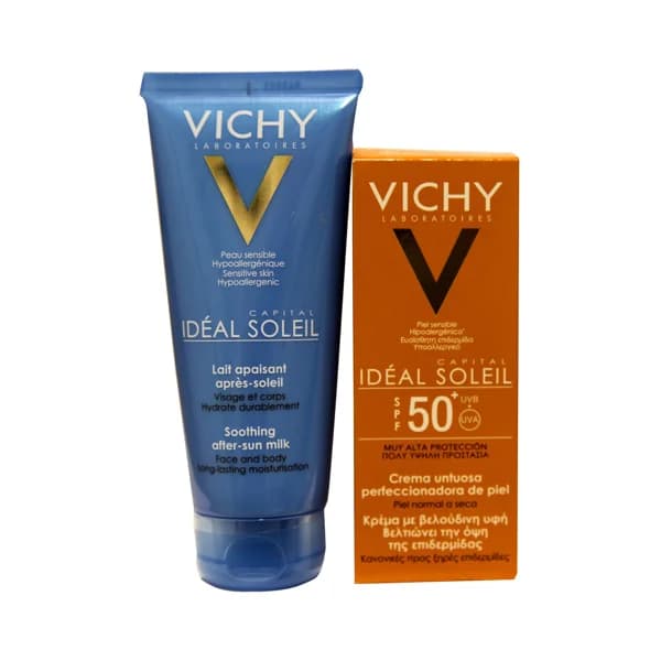 VICHY Protector solar perfeccionador de la piel con FPS 50+ (muy alto) VICHY Idéal soleil 50 ml. - 0.05 l - Imagen del producto en Findit