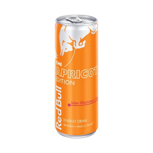RED BULL Bebida energética sabor albaricoque y fresa lata 250 ml. - 0.25 l - Imagen del producto en Findit