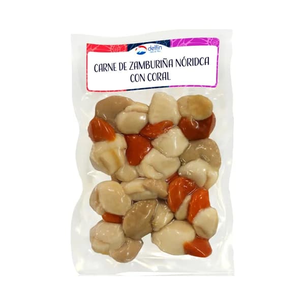 DELFÍN Carne de zamburiñas nórdicas con su coral DELFÍN 300 g. - 0.27 kg - Imagen del producto en Findit