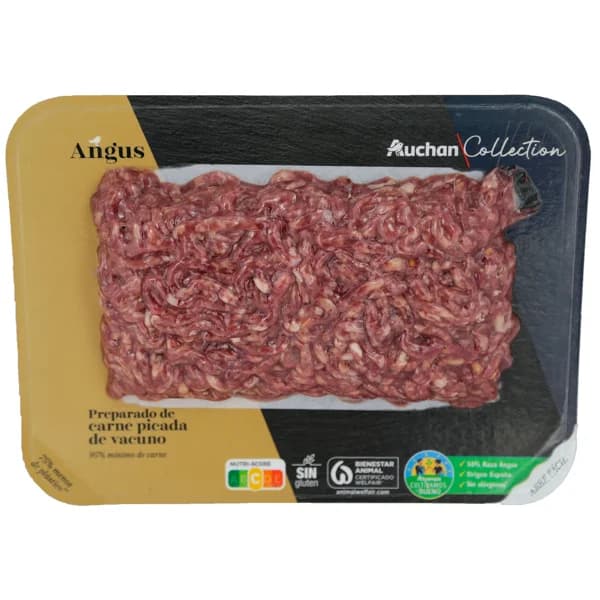 ALCAMPO CULTIVAMOS LO BUENO Preparado de carne picada de vacuno Angus de origen nacional  400 g. - 0.4 kg - Imagen del producto en Findit