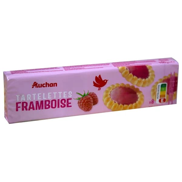 PRODUCTO ALCAMPO Tartaletas con relleno de frambuesa 150 g. - 0.15 kg - Imagen del producto en Findit