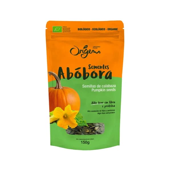 ORIGENS Semillas de calabaza ecológicas ORIGENS 150 g. - 0.15 kg - Imagen del producto en Findit