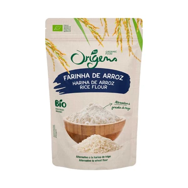ORIGENS Bio Harina de arroz ecológica 200 g. - 0.2 kg - Imagen del producto en Findit