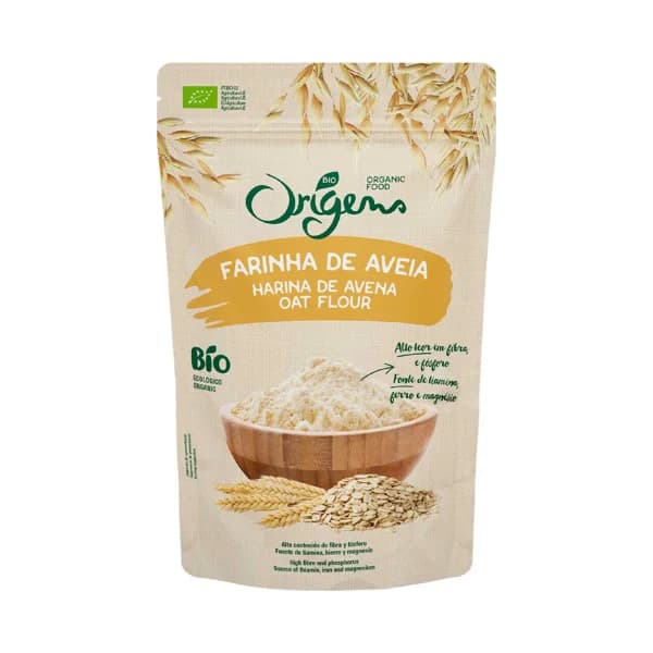ORIGENS Bio Harina de avena ecológica 250 g. - 0.25 kg - Imagen del producto en Findit