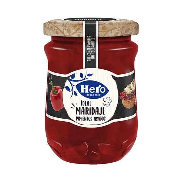 HERO Mermelada de pimientos asados, Ideal Maridaje HERO 190 G. - 0.19 kg - Imagen del producto en Findit