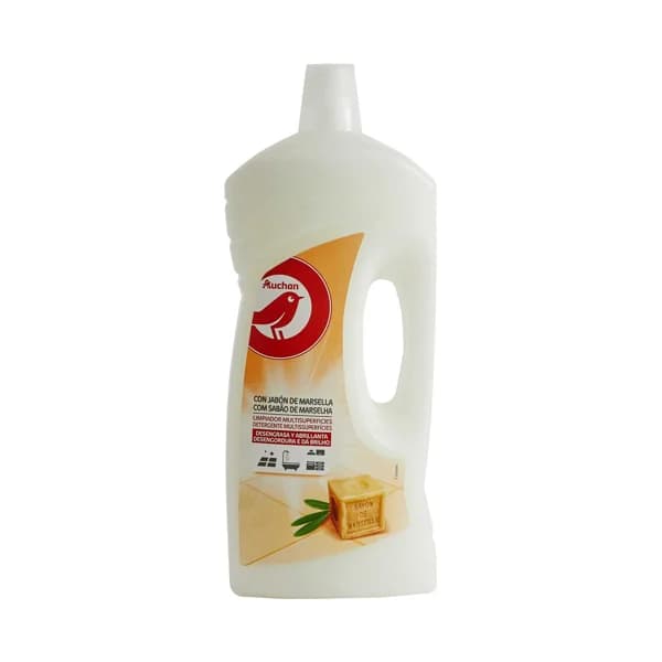 PRODUCTO ALCAMPO Limpiahogar multisuperficies con jabón de marsella PRODUCTO ALCAMPO 1,5 L. - 1 l - Imagen del producto en Findit
