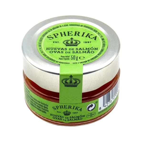 SPHERIKA Huevas de salmón SPHERIKA 50 g. - 0.05 kg - Imagen del producto en Findit