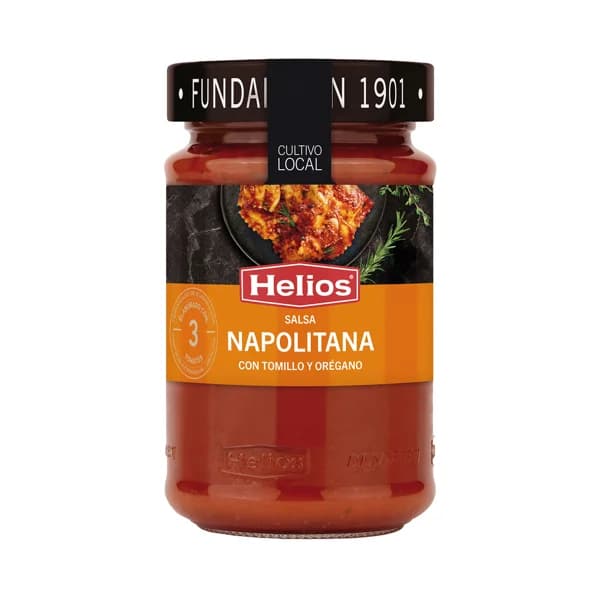 Helios Salsa napolitana 380 g. - 0.38 kg - Imagen del producto en Findit