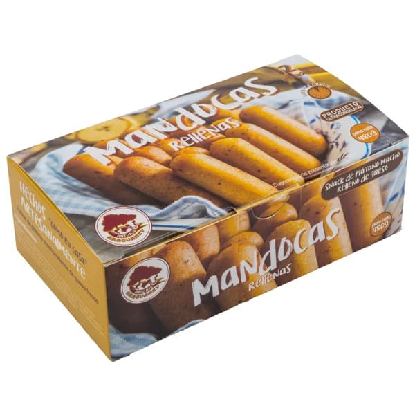 ANTOJOS ARAGUANEY Snack de plátano macho relleno de queso,12 uds. - 0.48 kg - Imagen del producto en Findit