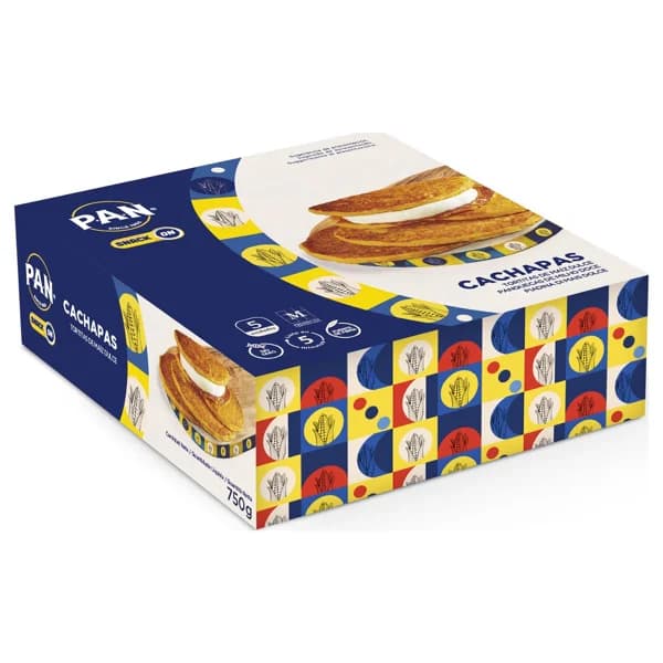 ANTOJOS ARAGUANEY Tortitas de maíz dulce congeladas 750 g. - 0.75 kg - Imagen del producto en Findit