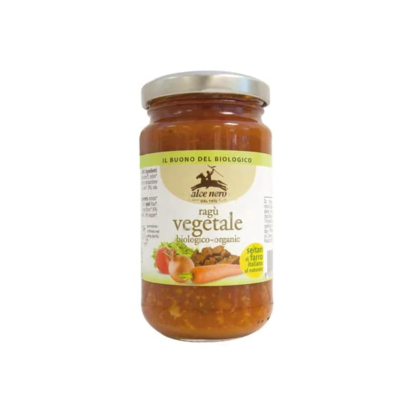 ALCE NERO Salsa de tomate ecológica con seitán de espelta 200 g. - 0.2 kg - Imagen del producto en Findit