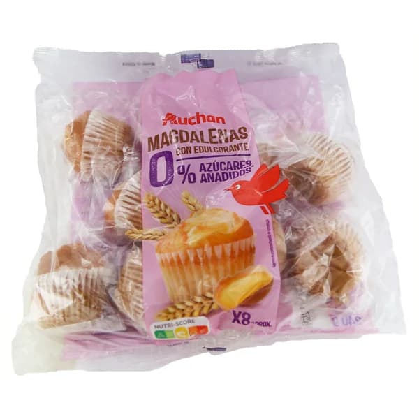 PRODUCTO ALCAMPO Magdalenas 0 % azúcares añadidos PRODUCTO ALCAMPO 315 g. - 0.24 kg - Imagen del producto en Findit