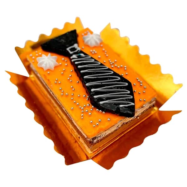 Tarta cuadrada corbata 550 g. Día del Padre - 0.55 kg - Imagen del producto en Findit