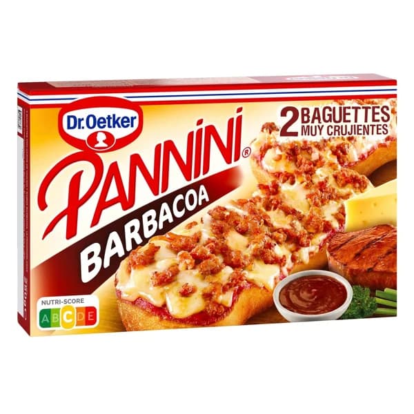 DR. OETKER Pannini barbacoa 2 x 125 g. - 0.25 kg - Imagen del producto en Findit