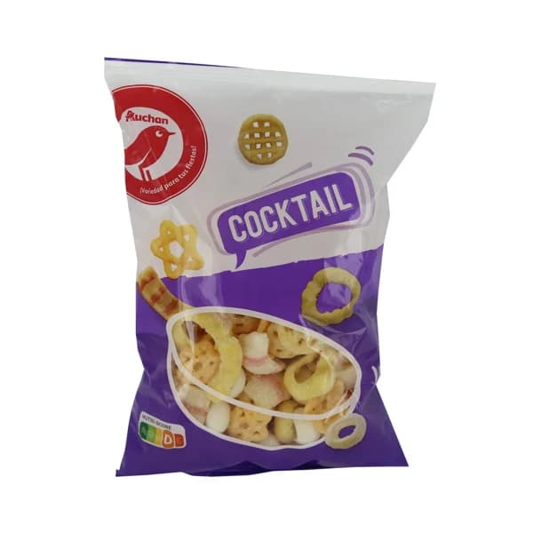 PRODUCTO ALCAMPO Cocktail snacks (aperitivos fritos) PRODUCTO ALCAMPO 80 g. - 0.08 kg - Imagen del producto en Findit