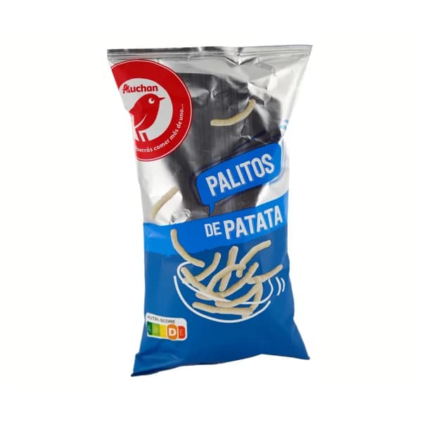 PRODUCTO ALCAMPO Palitos de patatas (aperitivos fritos) PRODCUTO ALCAMPO 90 g. - 0.09 kg - Imagen del producto en Findit
