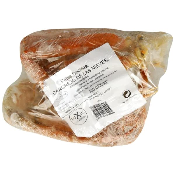LUXUS Patas cocidas de cangrejo de la nieve LUXUS 500 g. - 0.5 kg - Imagen del producto en Findit