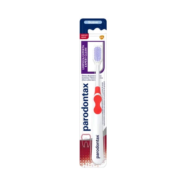 PARODONTAX Cepillo de dientes con filamentos suaves y cabezal redondeado PARODONTAX Limpieza experta. - 1 ud - Imagen del producto en Findit