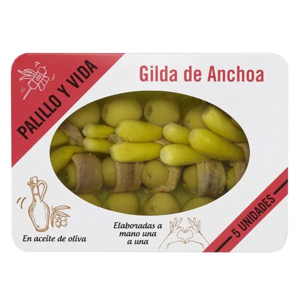 BOKEO Gilda de anchoa 5 unidades 120 gr. - 0.12 kg - Imagen del producto en Findit
