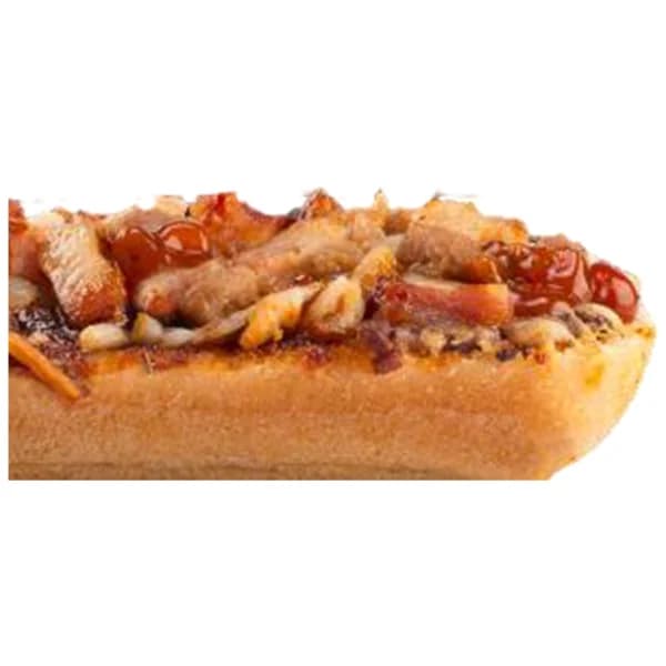 LA ÑIÑA DEL SUR Pan pizza de salsa de tomate, mezcla de quesos y salchicha y salsa barbacoa 180 g. - 0.25 kg - Imagen del producto en Findit
