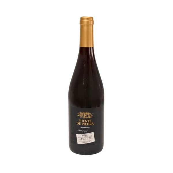 PUENTE DE PIEDRA Viñas viejas Vino tinto con D.O.P Cariñena botella 75 cl. - 1 ud - Imagen del producto en Findit