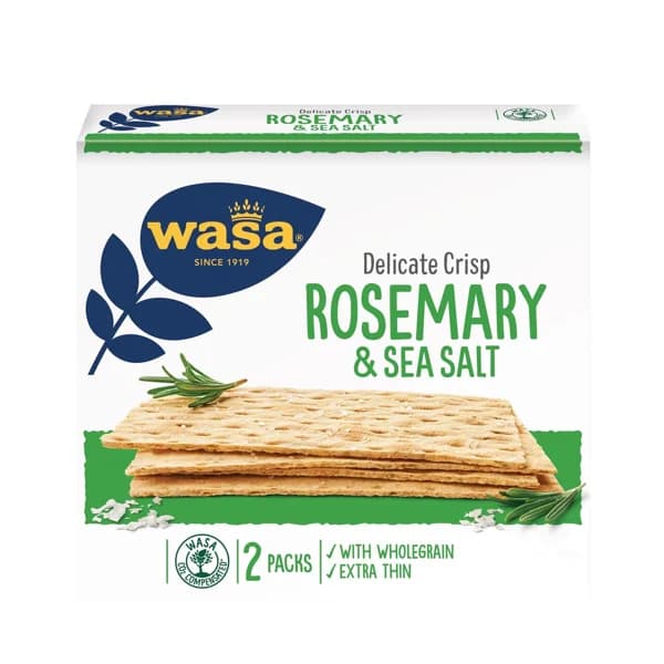 WASA Rosemary Pan crujiente (crackers) 190 g. - 0.19 kg - Imagen del producto en Findit