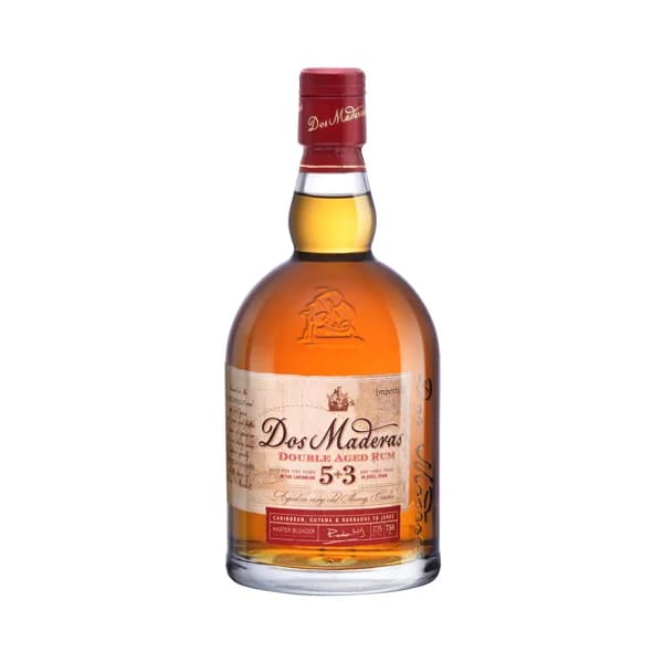DOS MADERAS Ron añejo blended de 8 años DOS MADERAS botella de 70 cl. - 0.7 l - Imagen del producto en Findit