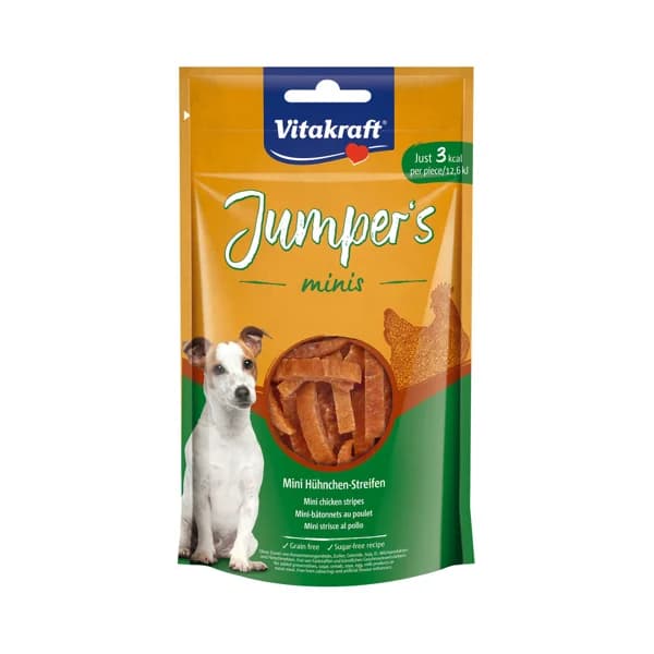 VITAKRAFT Snacks para perro Jumpers mini lámina de pollo VITAKRAFT 80 gr. - 0.08 kg - Imagen del producto en Findit