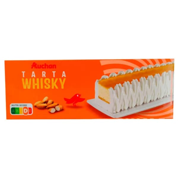 AUCHAN Tarta helada rectangular al whisky 1 l. Producto Alcampo - 1 l - Imagen del producto en Findit