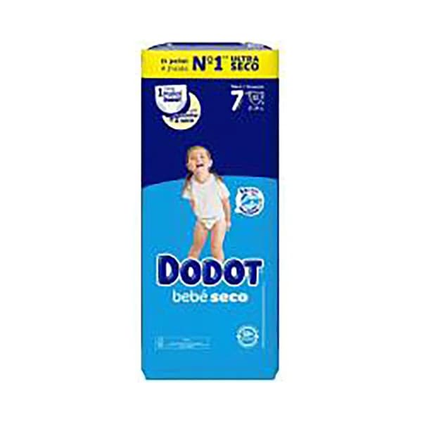 DODOT Bebé seco Pañales para bebé, talla 7 60 uds. - 1 ud - Imagen del producto en Findit