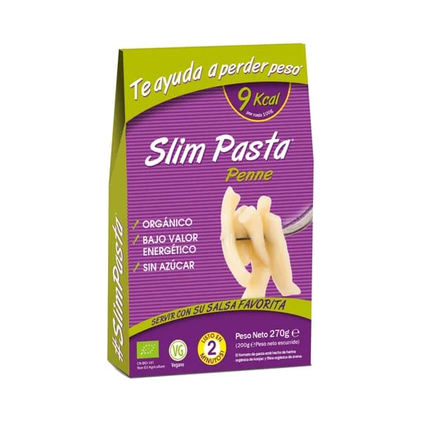 SLIM PASTA Pasta penne ecológica SLIM PASTA 270 g. - 0.27 kg - Imagen del producto en Findit