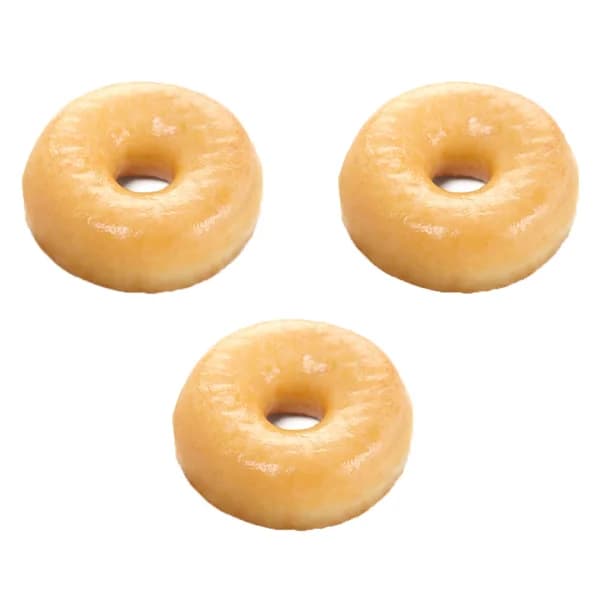 Hoops glaseados, 3 uds, 150 g. - 0.15 kg - Imagen del producto en Findit