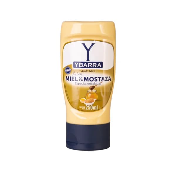 YBARRA Salsa con miel y mostaza bote 250 ml. - 0.25 l - Imagen del producto en Findit