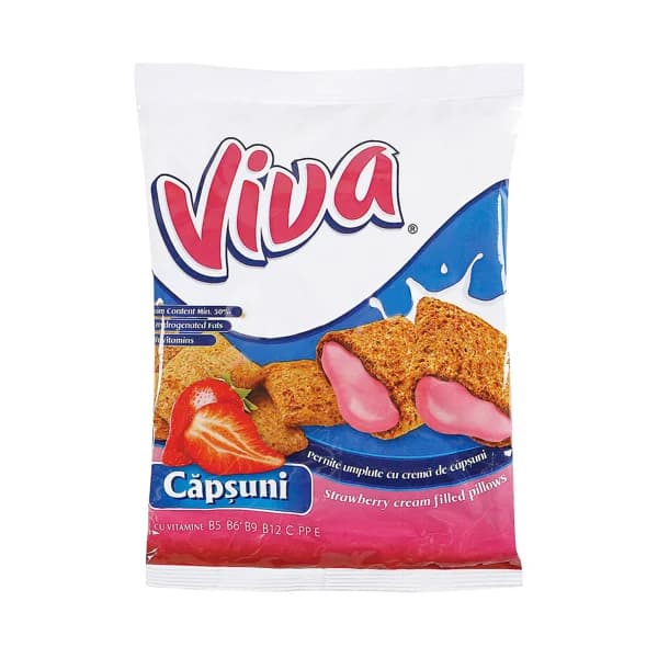 VIVA Cereales rellanos de fresa 200 g. - 0.2 kg - Imagen del producto en Findit